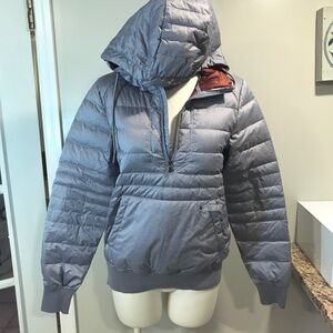 Prana PyX down pullover hooded jacket